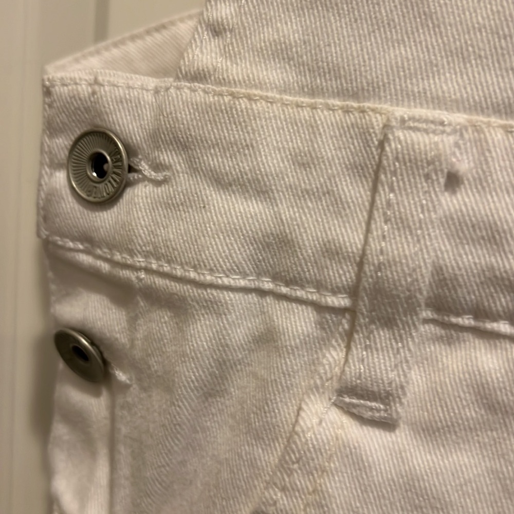 Wallflower White Short Overalls Size L - Picture 6 of 16